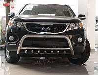 Кенгурятник широкий для Kia Sorento R 2010-2015