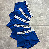 Трусы мужские Calvin Klein 5 шт в упаковке / мужские боксеры / мужские трусы Келвин Кляйн Синий, XL