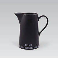 Глечик керамічний Maestro Eco style MR-20029-55, 1 л, для води, молока, напоїв