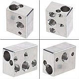 Хітблок (heat block) для 3Д-принтера Ender-3 S1 Hotend Sprite Extruder, фото 4