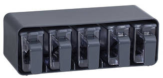 Набір для спецій 250мл/5шт Grey Herevin 161290-807