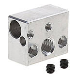 Хітблок (heat block) для 3Д-принтера Ender-3 S1 Hotend Sprite Extruder, фото 5
