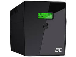 Джерело безперебійного живлення UPS Green Cell 1500 VA 900 W Power Proof (UPS04)