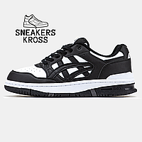 Мужские кроссовки Asics Ex89 Boston Celtics Black White, Качественные кроссовки Асикс екс89