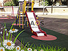 Травмобезопасное гумове покриття для дитячих та спортивних майданчиків 1000х1000 мм, Товщина 20 мм, фото 6