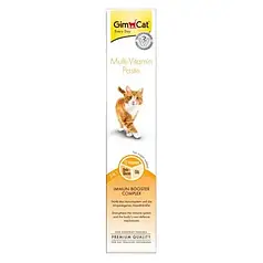 ТЕРМІН 05.2025!!! Ласощі для котів GimCat Multi-Vitamin Paste 100 г (мультивітамін)