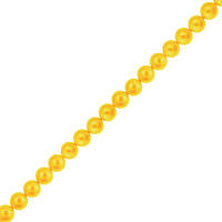 4 мм Бусины Стеклянный под Жемчуг Желтые Золотистые Перламутровые тон 31, Рукоделие для Бижутерии