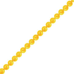 4 мм Намистини Скляний під Перли Жовті Золотисті Перламутрові тон 31, Рукоділля для Біжутерії