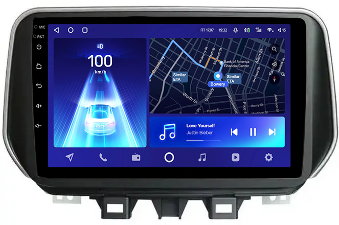 Штатная магнитола TEYES CC2Plus Hyundai Tucson (2018-2023) 0 Din