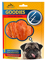 Лакомство для собак 4DOG GOODIES Chicken Jerky Tenders куриные тендеры 100g (5949060207781)