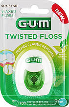 Зубна нитка GUM Deepclean Twisted Floss