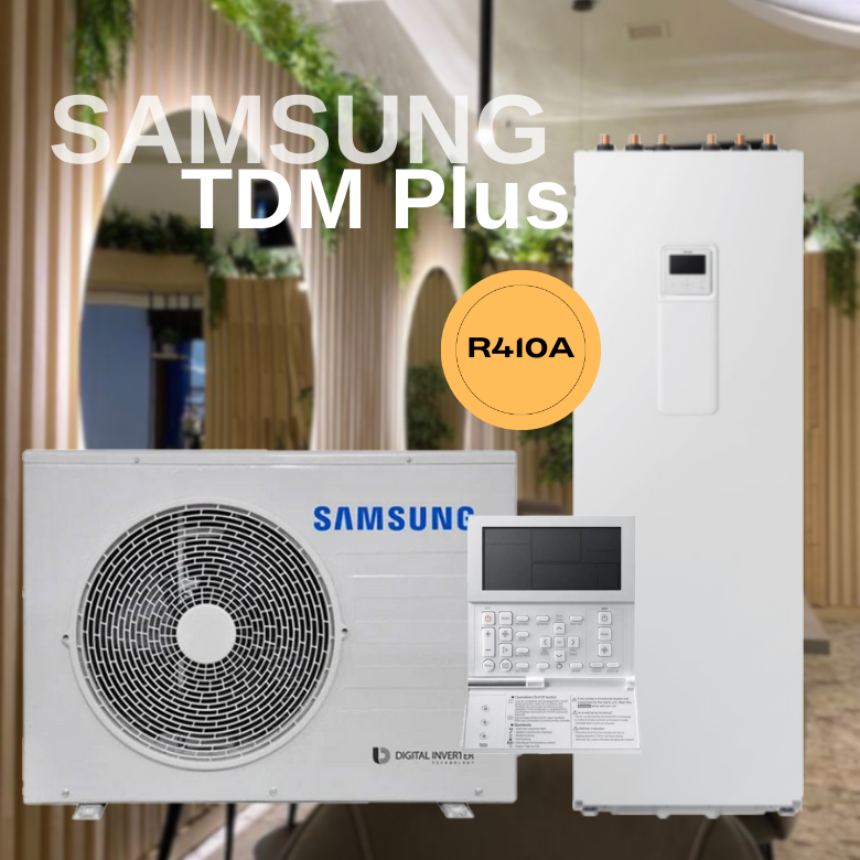 Тепловой насос Samsung ClimateHub TDM Plus с напольным гидромодулем AE066MXTPEH/EU/AE260TNWTEH/EU 6,6 кВт 220В - фото 1 - id-p1847259734