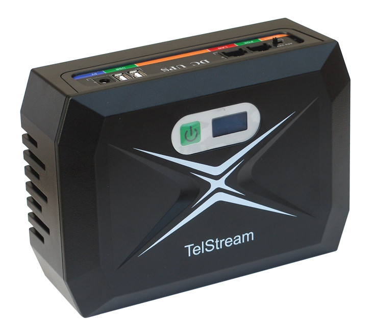 Міні ДБЖ TELSTREAM SOMO 45W (5/9/12В, PoE, Li-ion 20800мА, робота від сонячної батареї)