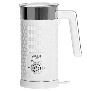Спінювач молока Adler AD 4494 white - спінювання та підігрів (латте та капучино)