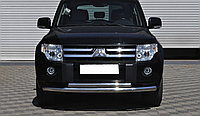Защита переднего бампера двойная для VW Caddy 2010-2015 Диаметр 6042мм