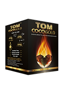 Вугілля кокосове для кальяну Tom Cococha Gold 1кг гарантія якості