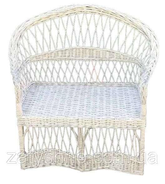 Диван білий невеликий на балкон (довжина 110), фото 1