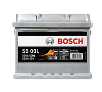 Автомобільний акумулятор BOSCH 52Ah 520A R+ (правий +) 520