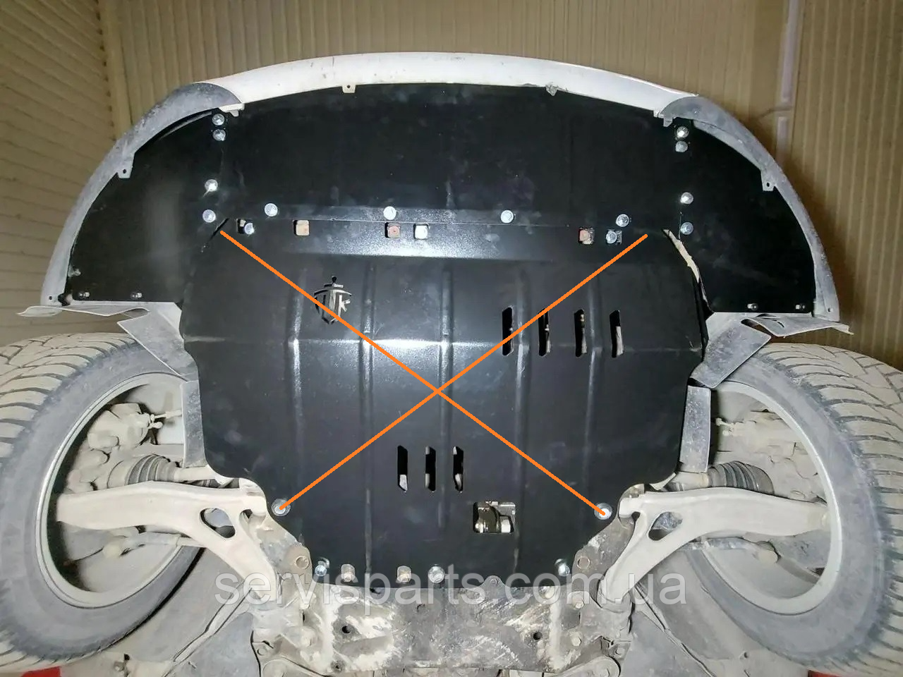 Захист радіатора Ford C-Max 2 Hybrid 2010-2019 (Форд С-Макс Гібрид)