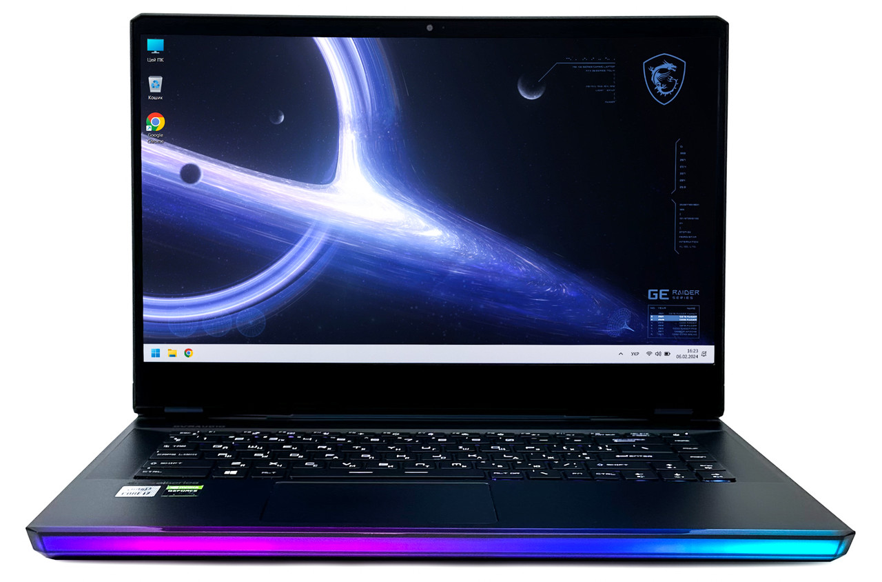 Ноутбук MSI GE66 Raider 10UG: Core i7-10870H/ DDR4 32 ГБ/ GeForce RTX 3070, 130W / SSD 1 ТБ / 15.6" 300 Гц