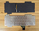 Клавіатура для Asus FX80 з підсвічуванням, червона, фото 2