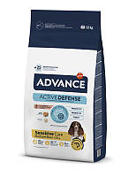 Сухой корм Advance Dog Med/Maxi Sensitive Salmon&Rice для взрослых собак с чувствительным пищеварением лосось