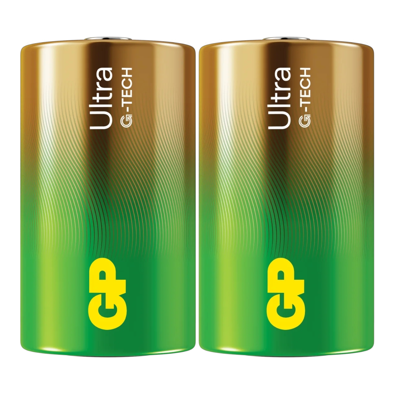 Батарейка лужна GP 13AU-S2 Ultra Alkaline D LR20 (трей)