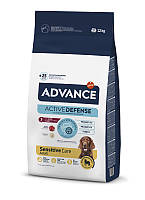 Сухой корм Advance Dog Med/Maxi Sensitive Lamb&Rice для взрослых собак с чувствительных пищеварением ягненок и