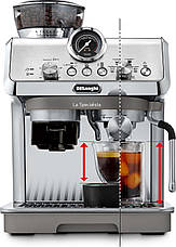 Ріжкова кавоварка еспресо Delonghi La Specialista Arte Evo EC 9255.T, фото 3