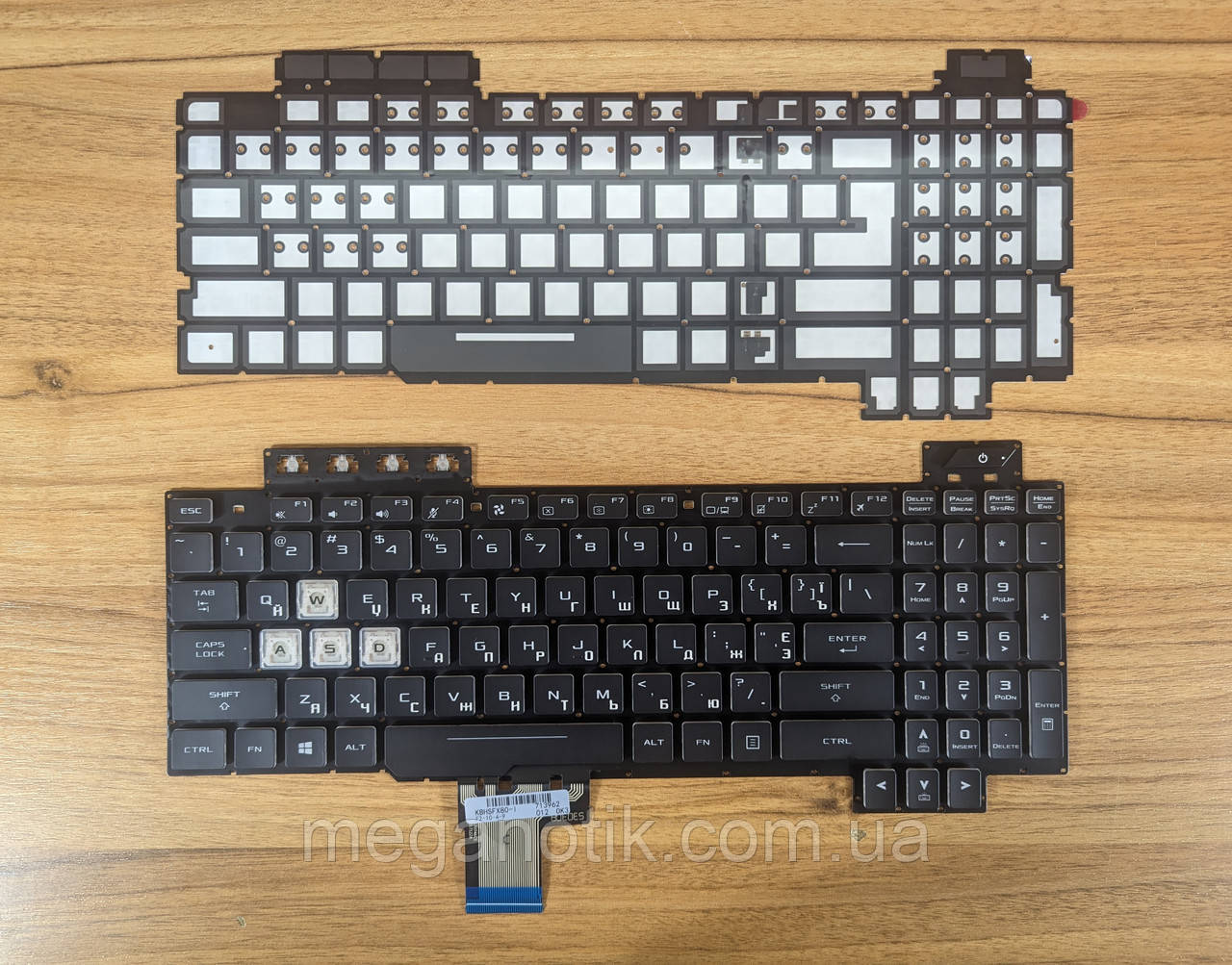 Клавіатура для Asus ROG Strix GL504 з RGB підсвічуванням, фото 1