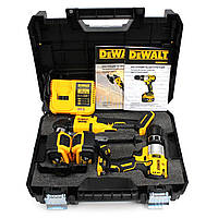 Болгарка Деволт DCG409 + Шуруповерт Деволт DCD996P2 Набор 2 в 1 Dewalt