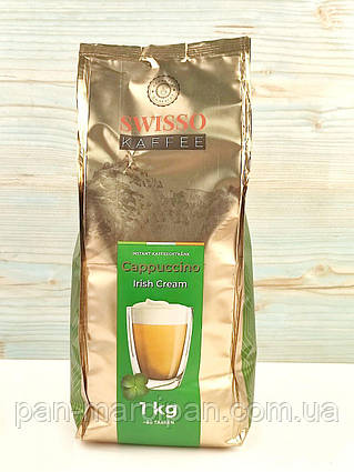 Капучино зі смаком ірландських вершків Swisso Cappuccino Irish Cream 1кг Німеччина