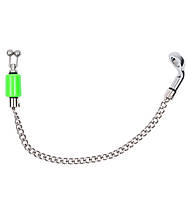 Індикатор клювання World4Carp Mini Hanger Kit steel chain зелений (green)