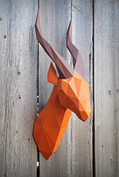 PaperKhan конструктор из картона 3D фигура коза газель Паперкрафт Papercraft подарочный набор игрушка сувенир