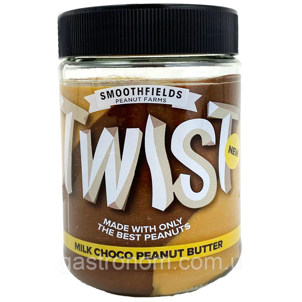 Арахісово-шоколадна паста з молочним шоколадом Твіст Twist 350g 12шт/ящ (Код: 00-00015890)