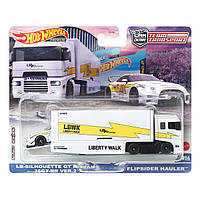 Хот Вилс Тим Транспорт Hot Wheels Team Transport LB-Silhouette GT Nissan 35GT-RR Ver.2 - Flipsider Hauler