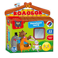 Гра настільна Vladi Toys магнітний театр Академія розвитку "Колобок" VT3206-30 (укр)