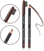 Карандаш для бровей Flormar Eyebrow Pencil с витаминами Е и С №401