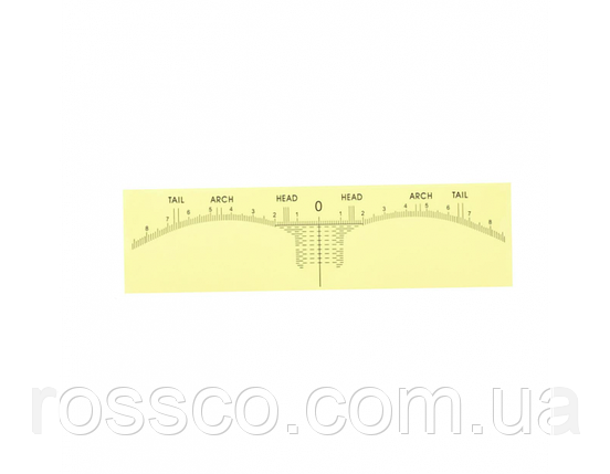 Лінійка для брів самоклейна одноразова, фото 1