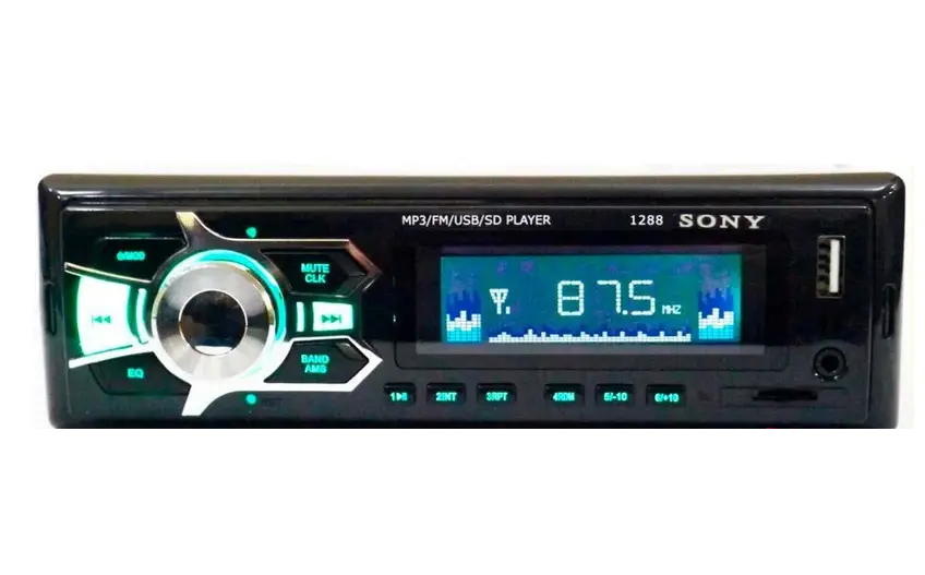 Автомагнітола Sony Соні-1422 Єврофішка-Ісо MP3+FM+USB