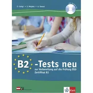 Книга B2-Tests neu zur Vorbereitung auf die Prüfung ÖSD Zertifikat B2 Testbuch und Audio-CD