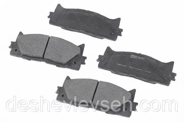 Колодки дискові передні з антискрипними пластинами/ Toyota Camry 2.4/3.5 V6 07-, 000 579B-SX, (Stollox)