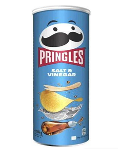 Pringles Salt & Venigar 165g 1/19