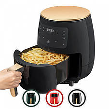 Аерофритюрниця Cheffinger CF-AFRY4.5, 1400W, Black, фото 3