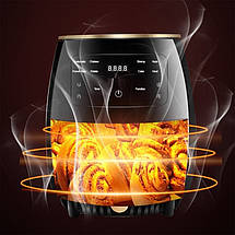 Аерофритюрниця Cheffinger CF-AFRY4.5, 1400W, Black, фото 5