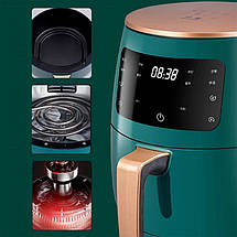 Аерофритюрниця Cheffinger CF-AFRY4.5, 1400W, Black, фото 6