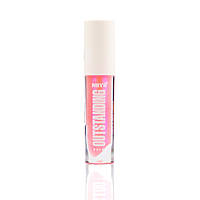 Блиск для губ, Lip Gloss, Jelly Love, Juicy Kiss - прозорий рожевий перламутровий колір 4 ml