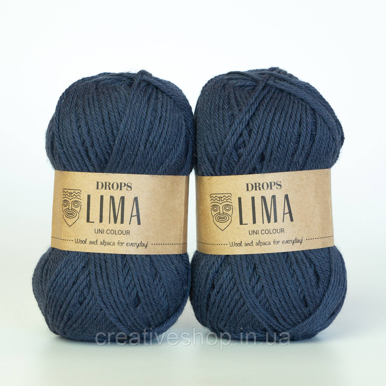 Пряжа Drops Lima (колір 4305 blue indigo)