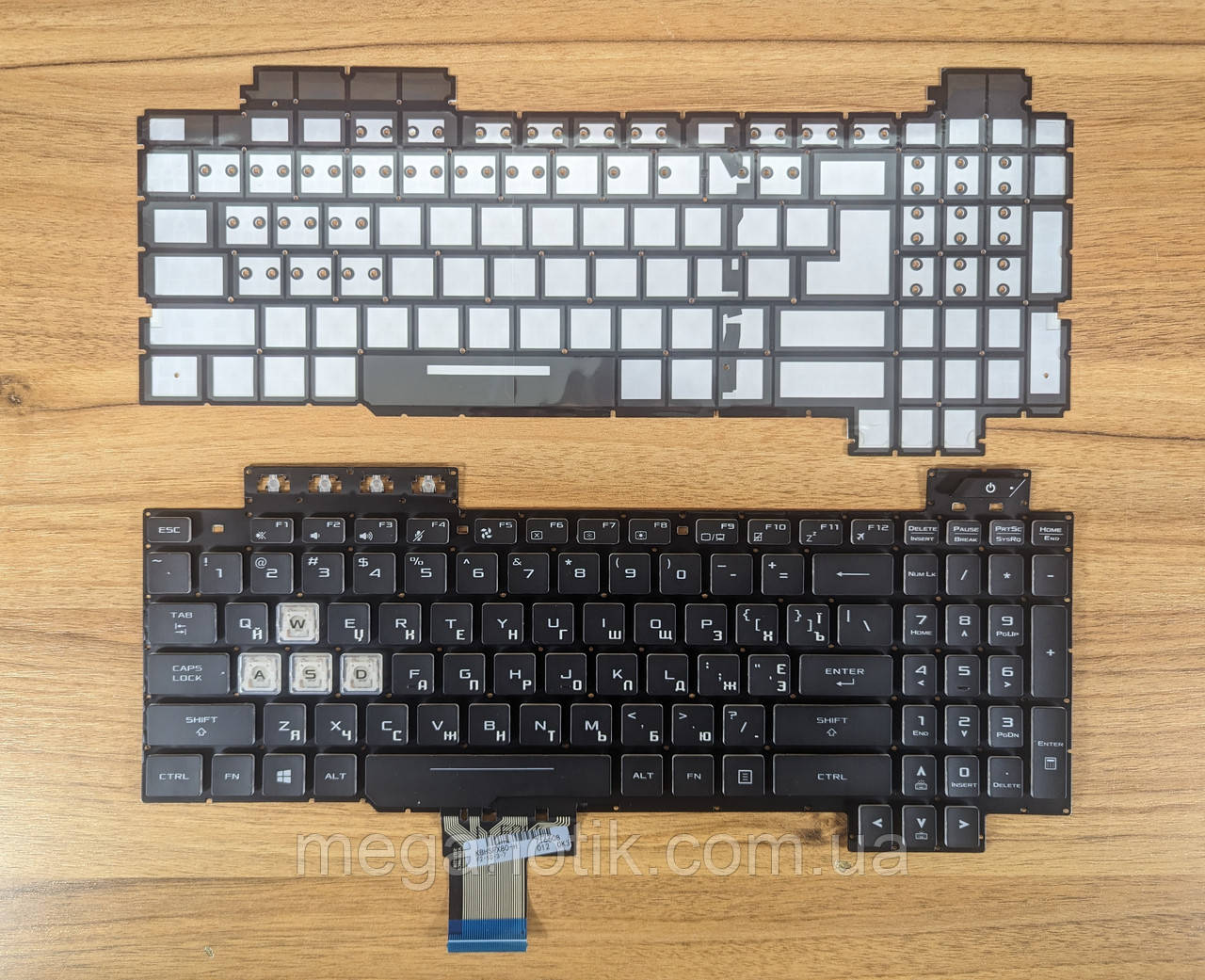 Клавіатура для Asus GL504 оригінальна з підсвічуванням, фото 1