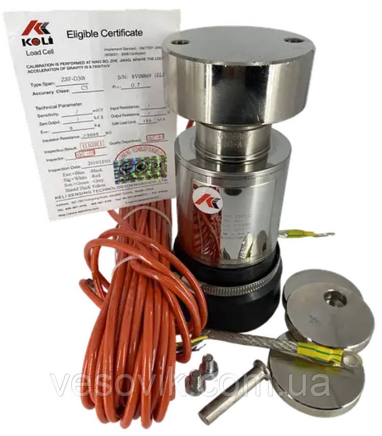 Цифровий тензодатчик Keli ZSF-D 30t (якість OAP), фото 1